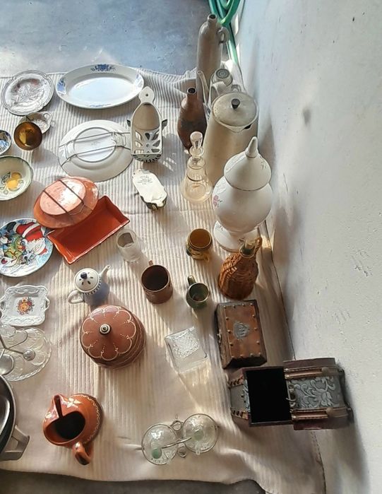 Utensílios de decoração vários