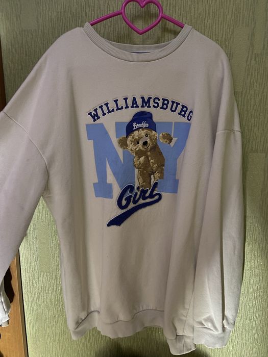 Світшот з принтом ведмедика