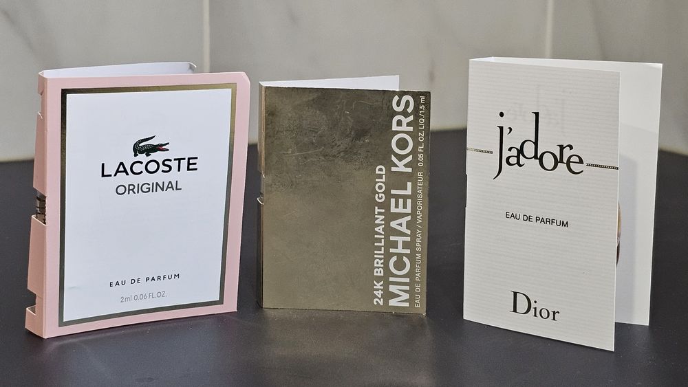 Dior Lacoste Michael Kors zestaw zapachów damskich