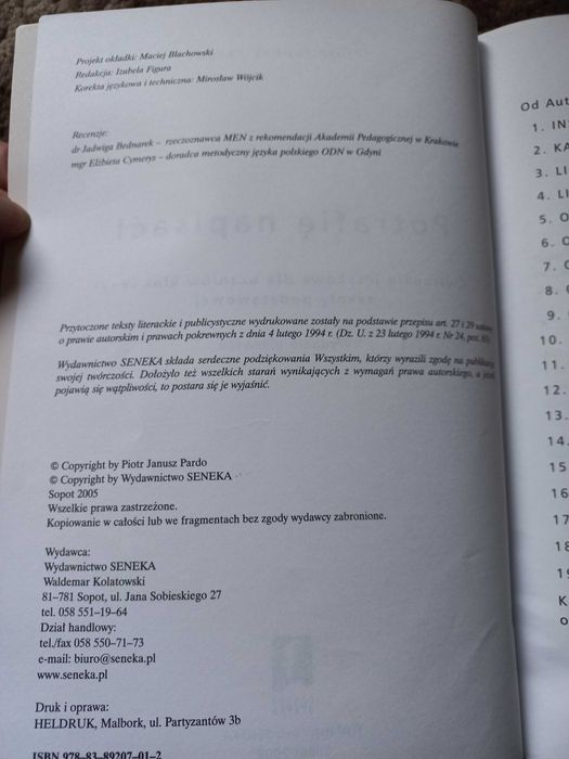 Język Polski "Potrafię napisać" Opowiadania odtwórcze