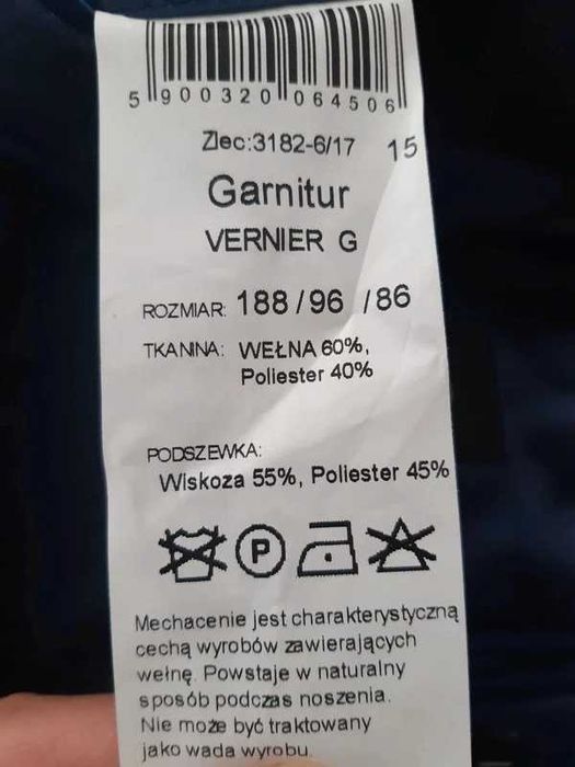 Garnitur Recman 188/96/86 Vernier G