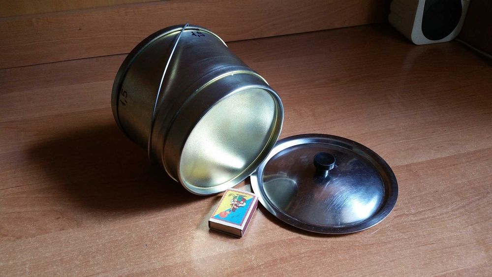 Титановый Походный Туристический Котелок из Советского Титана 2мм