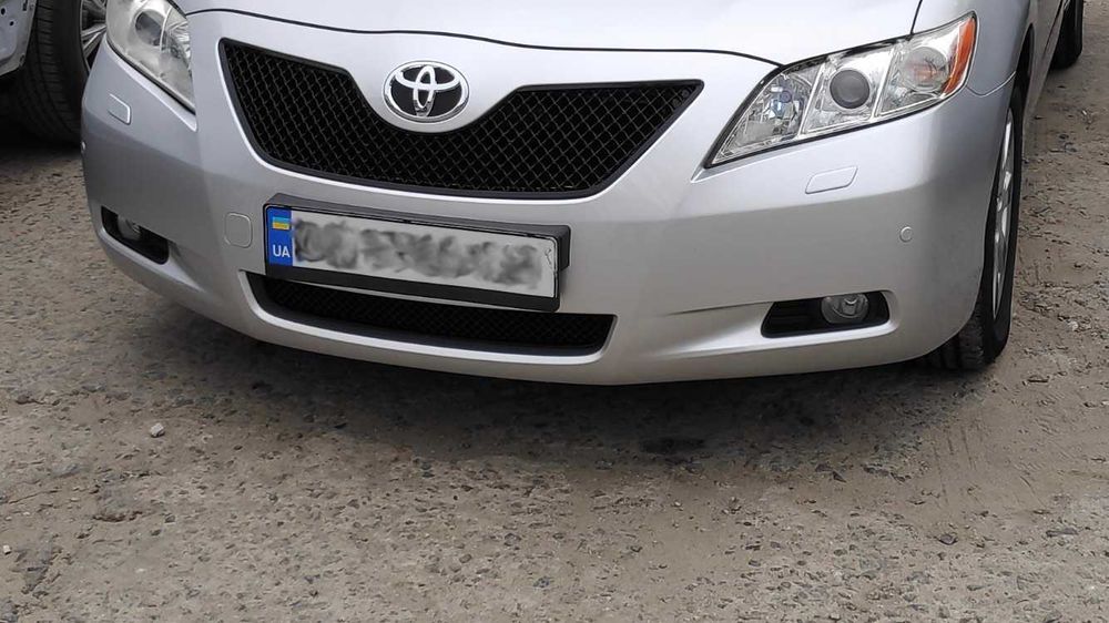 Camry 40 Решетка радиатора и бампера Тойота Камри