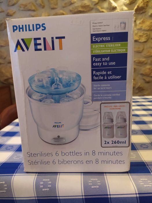 Esterilizador de Biberões a vapor Elétrico