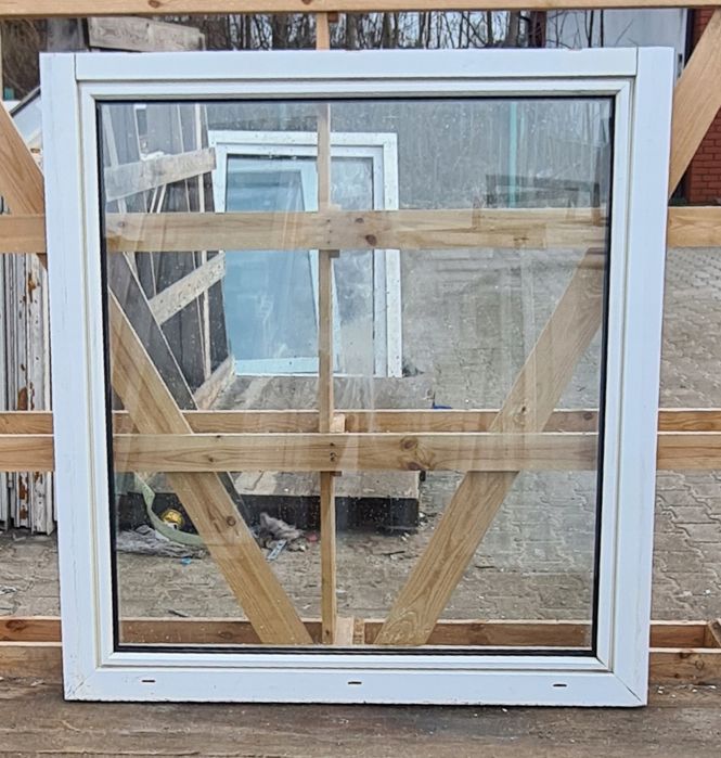 OKNA KacprzaK OKNO PCV 128X139 Używane Plastikowe Lider Okna OLX
