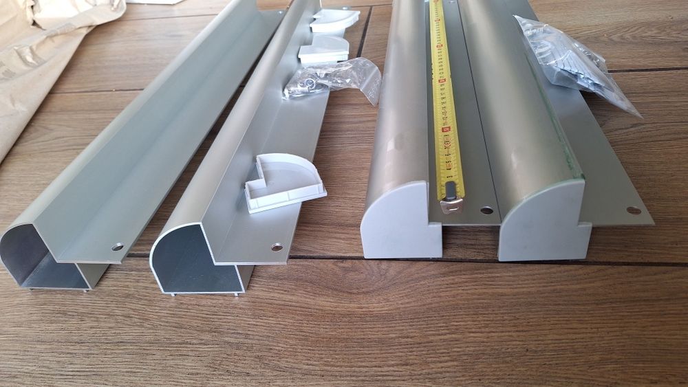 Mocowanie  uchwyt aluminiowy paneli słonecznych kamper