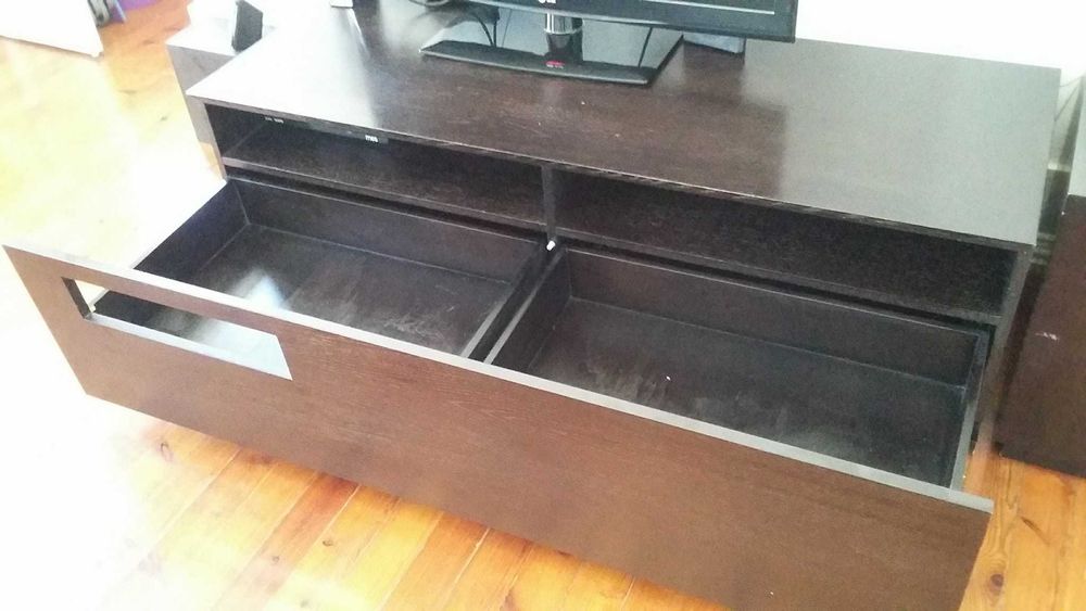 Móvel apoio TV com gaveta