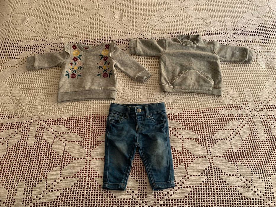 conjuntos roupa menina 0-3M