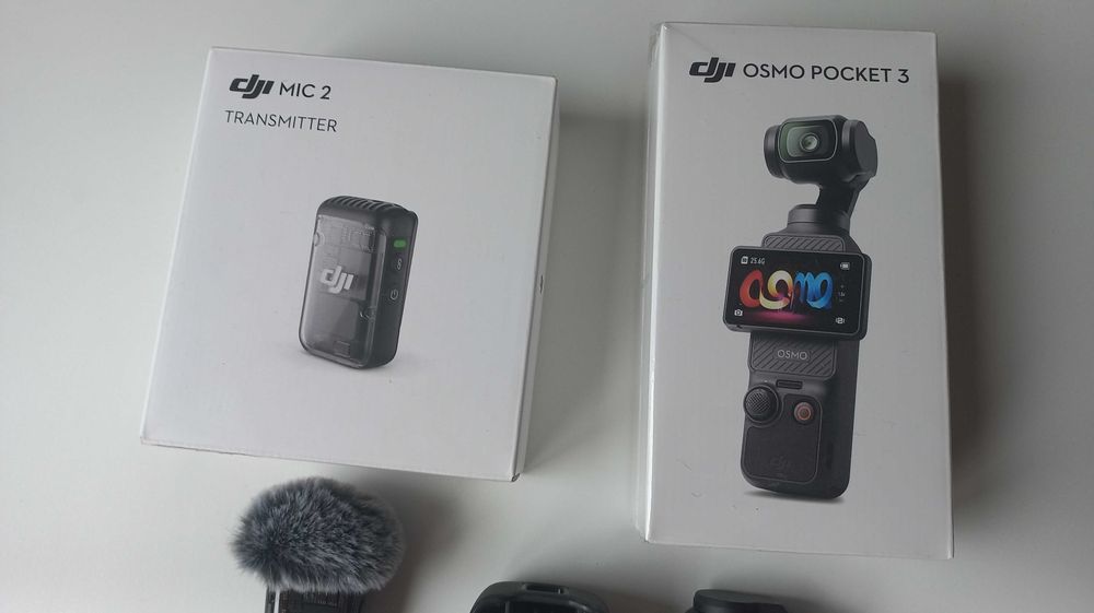 Видеокамера + микрофон DJI OSMO Pocket 3