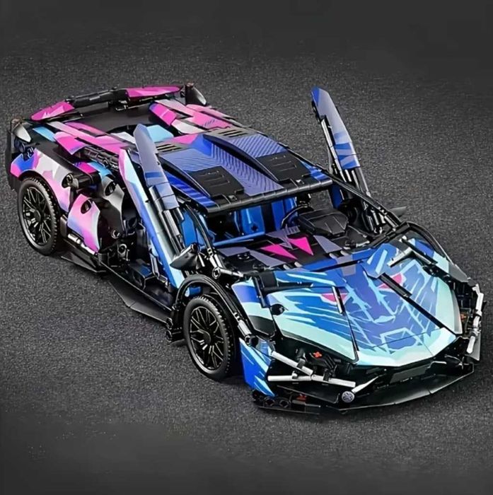 Огромный конструктор Реалистичная машина Тачка