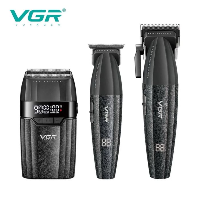 Професійний набір VGR 640 S3 для повного догляду за волоссям та бородою.3в1