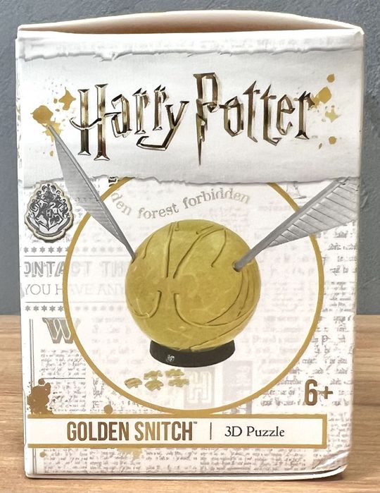 4D Cityscape. 3D Puzzle. Harry Potter. Golden Snitch 64 Pieces
