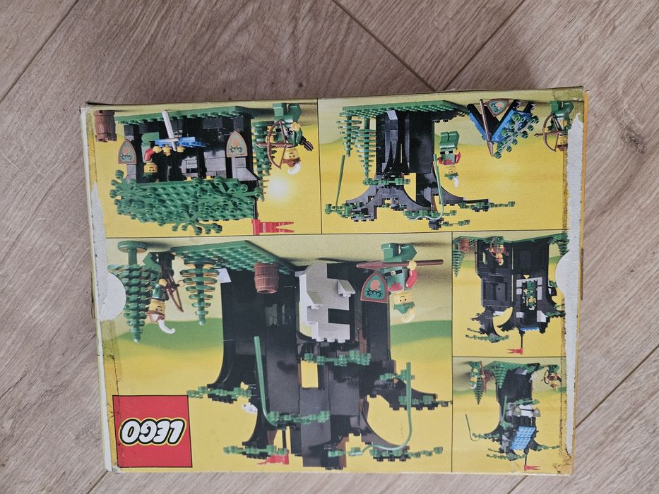 6054 lego Forestmen's Hideout z pudełkiem