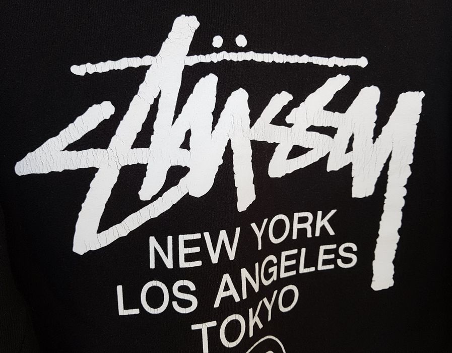 Stussy World Tour Sweatshirt кофта світшот оригінал S