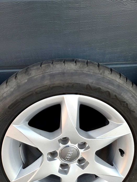 Koła Audi A4 A5 A6 Alufelgi opony letnie  Dunlop 225/55 R16