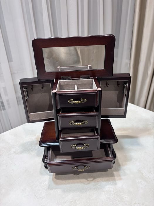 Шафка-скринька для прикрас деревʼяна нова