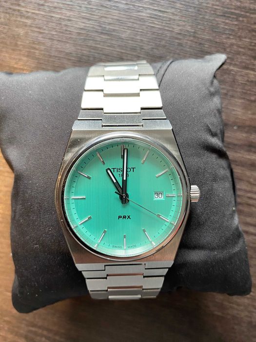Tissot PRX Quartz 40мм— Tiffany Blue