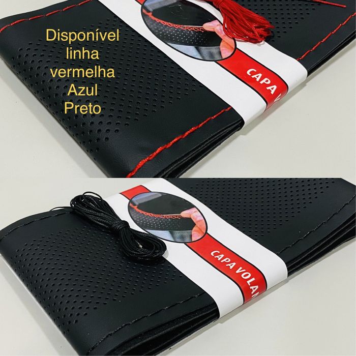 Kit Forrar Volante pele genuína