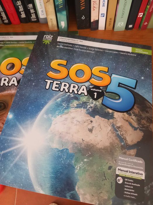 livros de ciências  de 5º ano