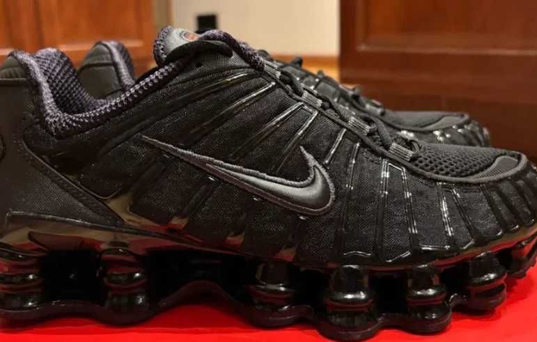CaﾅＬiem nowe nike shox TL black r.38