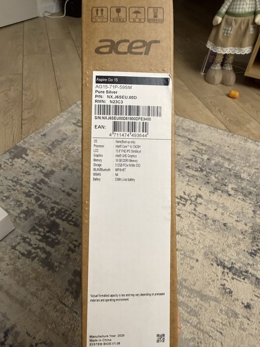 Aspire Go 15 AG15-71P-59SM