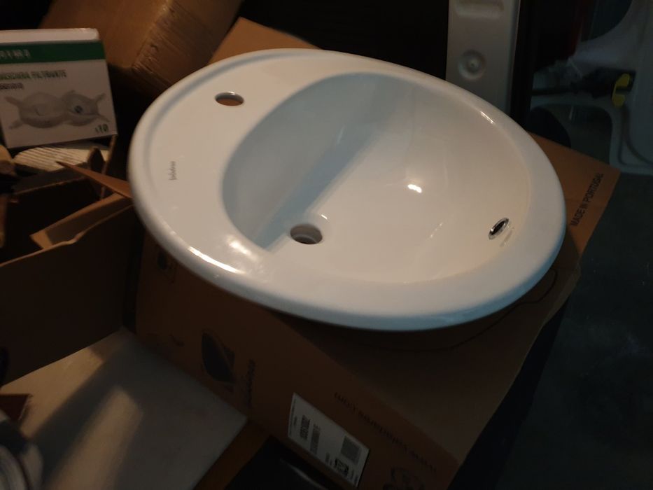 5 Lavatórios novos 10,00 unidade