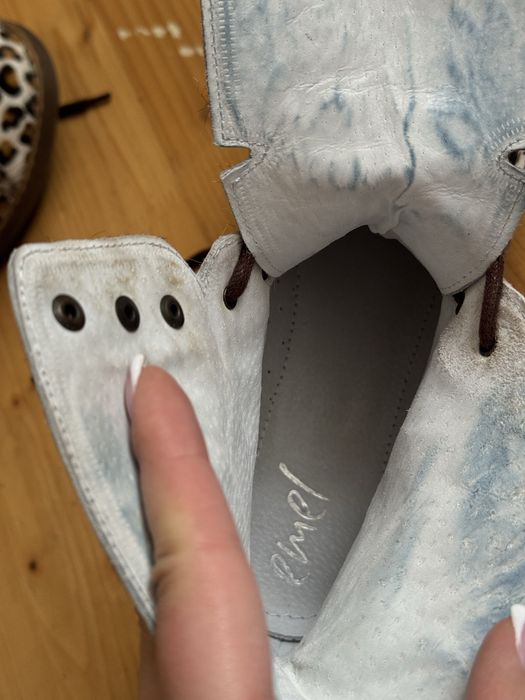 Черевики Emel,100% натуральна шкіра,ортопедичні