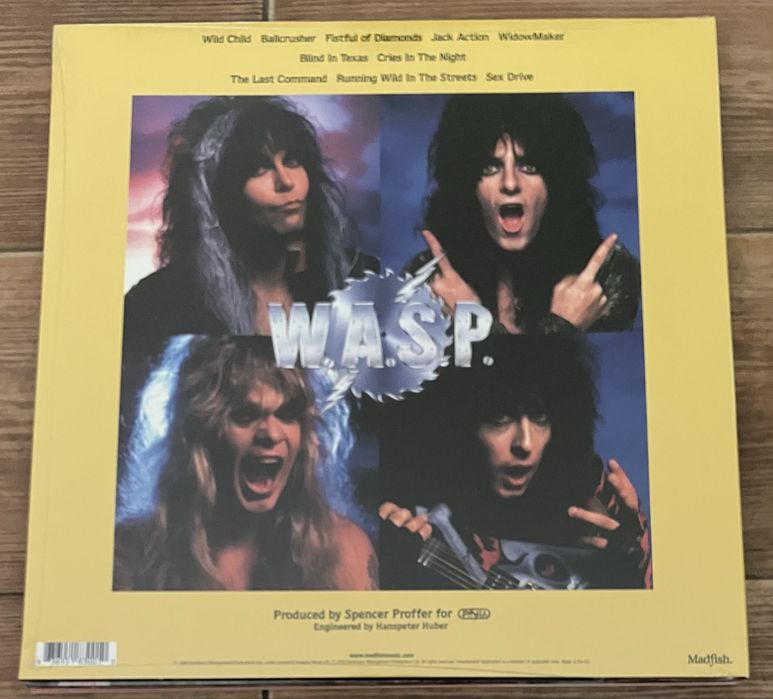 W.A.S.P. - The Last Command LP Record Store Day UK