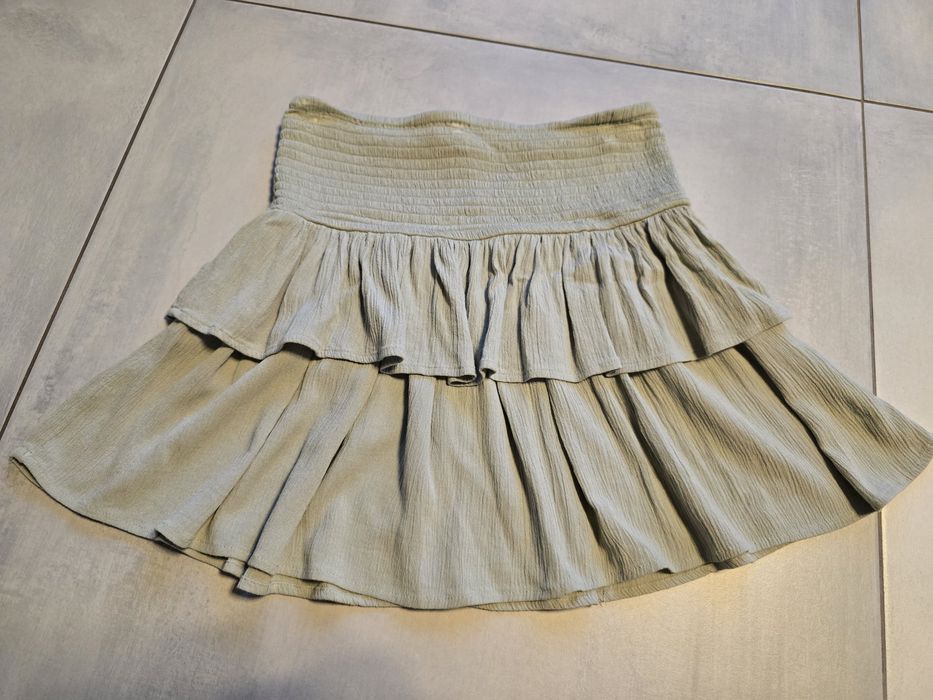 Spodnica mini XS Stradivarius falbany
