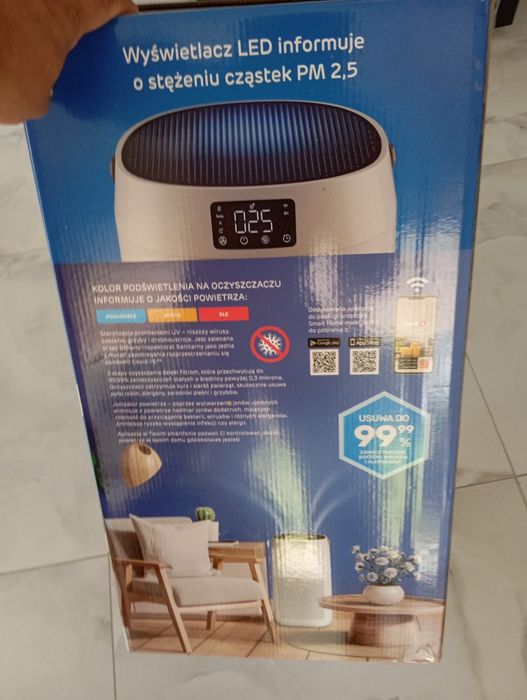 Oczyszczacz powietrza setti ap600w