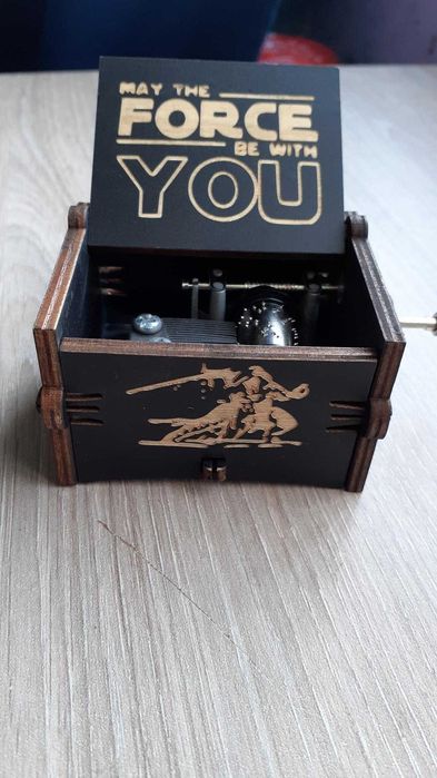 caixa de música Guera das estrelas NOVA Star wars music box