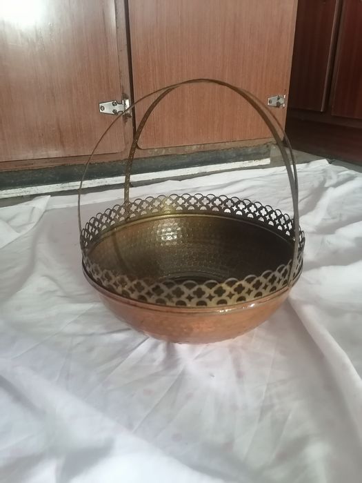 Peças em cobre e latão