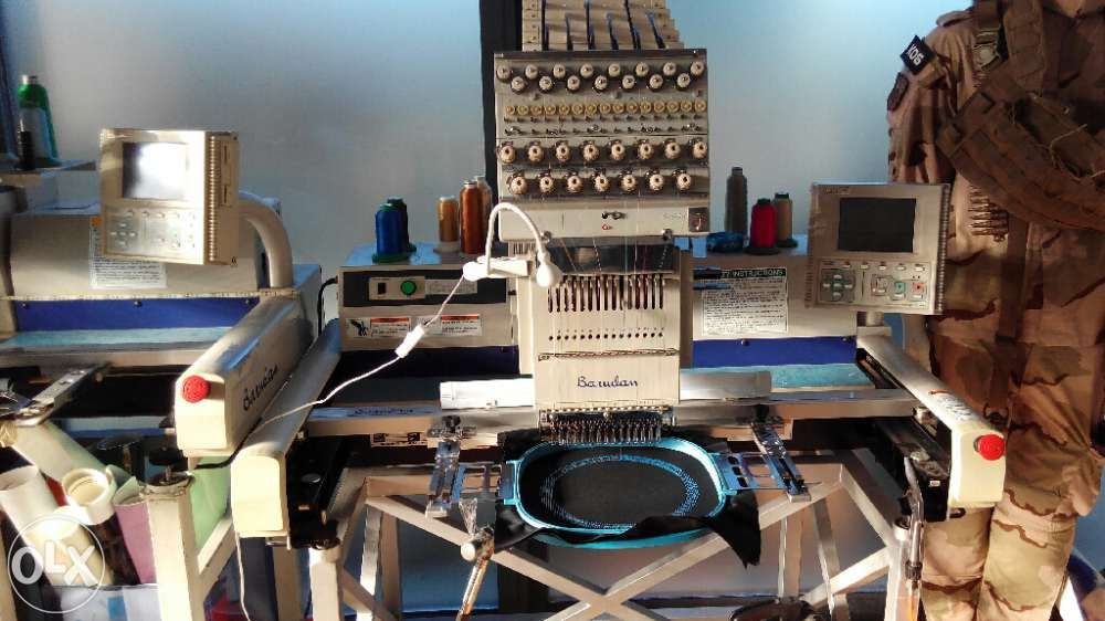 Maquina bordar Barudan Bent ZQ201U