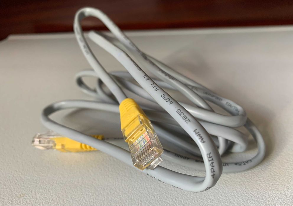 Cabo Ethernet CAT 5