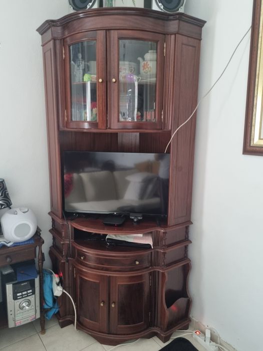 Móvel de TV de madeira maciça64738818711298120