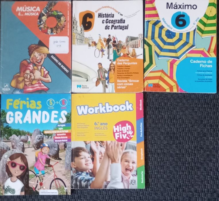 Cadernos de Atividades 6° Ano