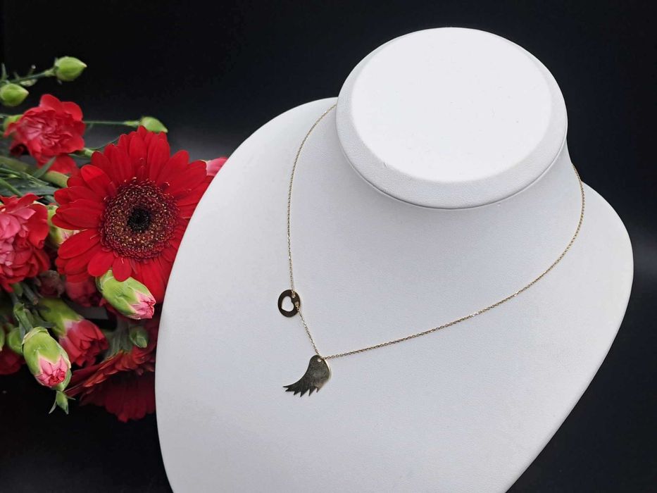 ZŁOTY ŁAŃCUSZEK Celebrytka 1,82 GR. Próba: 585 Roz. 43 Komis Redi