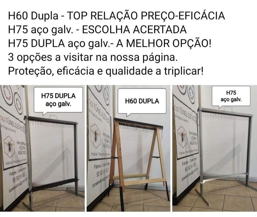 NOVA GERAÇÃO Placas Mata Vespa Velutina - Vespa asiática
