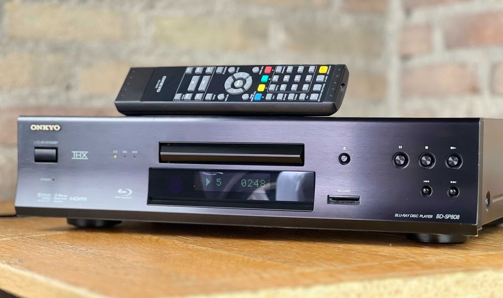 Onkyo BD-SP808 – solidny transport Blu-ray/CD Blu-ray hi-fi