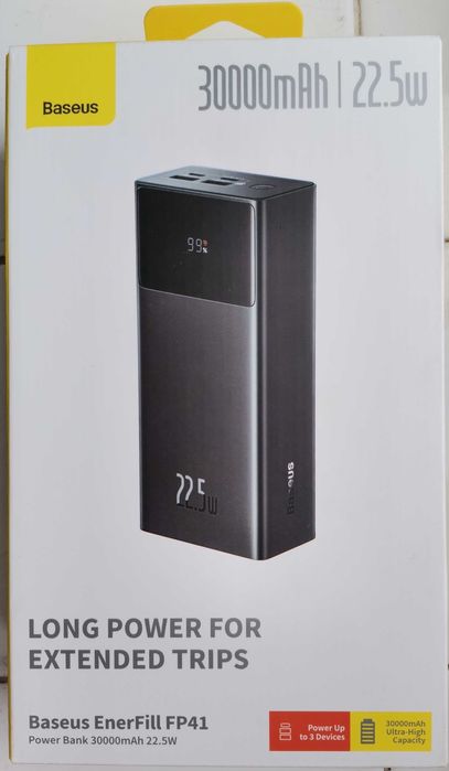 30000mAh Baseus новый брендовый повербанк