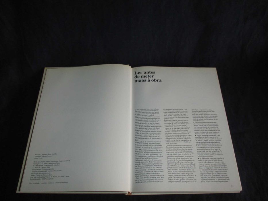 Livro O Grande Livro Ilustrado do Bricolage