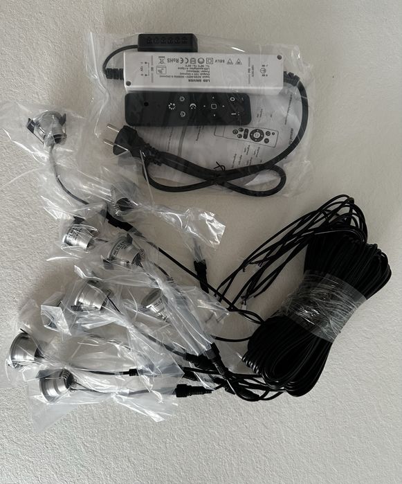 Oświetlenie led do zadaszeń pergoli