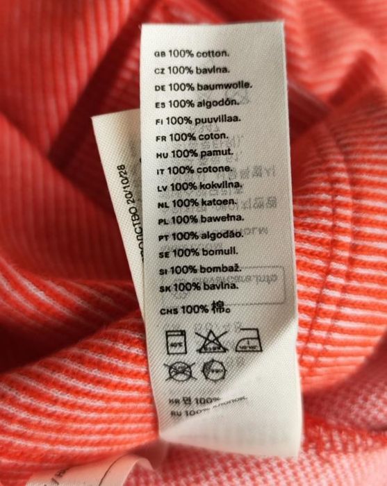 Arket бавовняна сукня сарафан із джерсі на кнопках 2-6 М/62-68 см