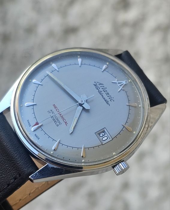 Zegarek Atlantic Worldmaster cyrkiel z pudełkiem