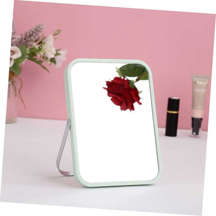 Lusterko kosmetyczne do makijażu LED 24x18cm podpórka SPP140