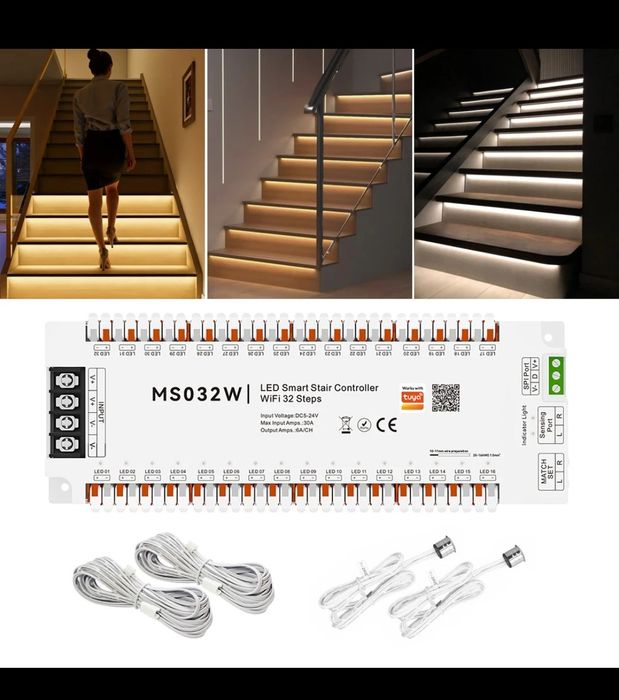 Sterownik LED MS032X NA SCHODY Świetny Efekt