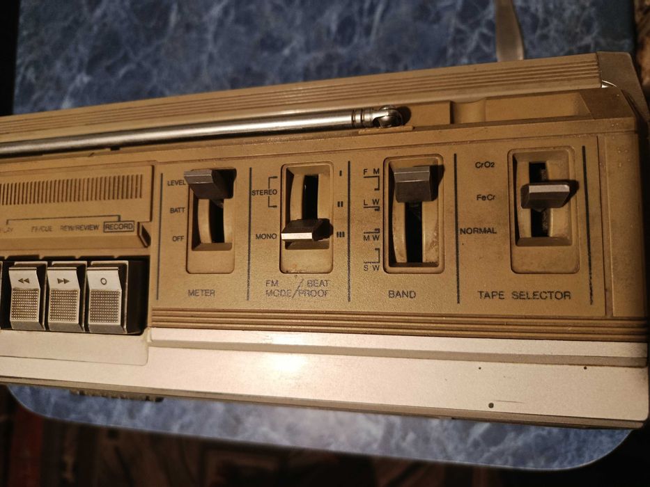 радіомагнітола Panasonic RX-5030LS. вінтаж, ретро.  працює
