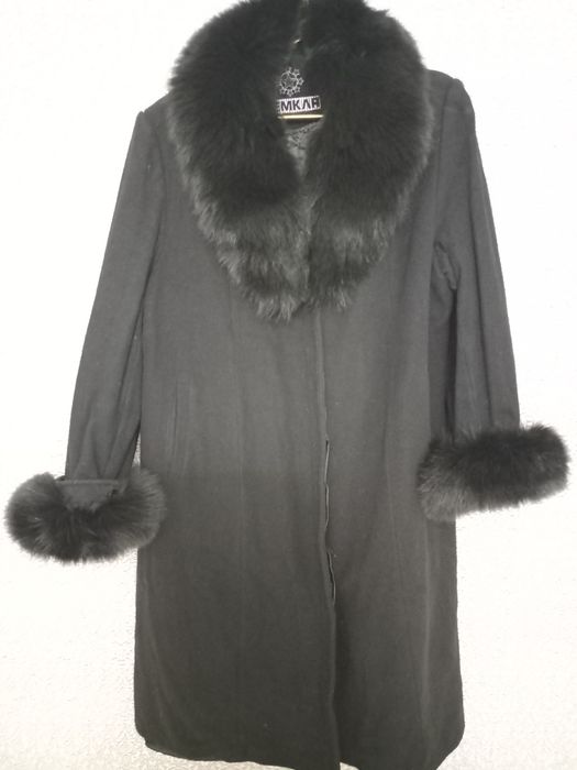 Драповое демисезонное пальто размер 64-66