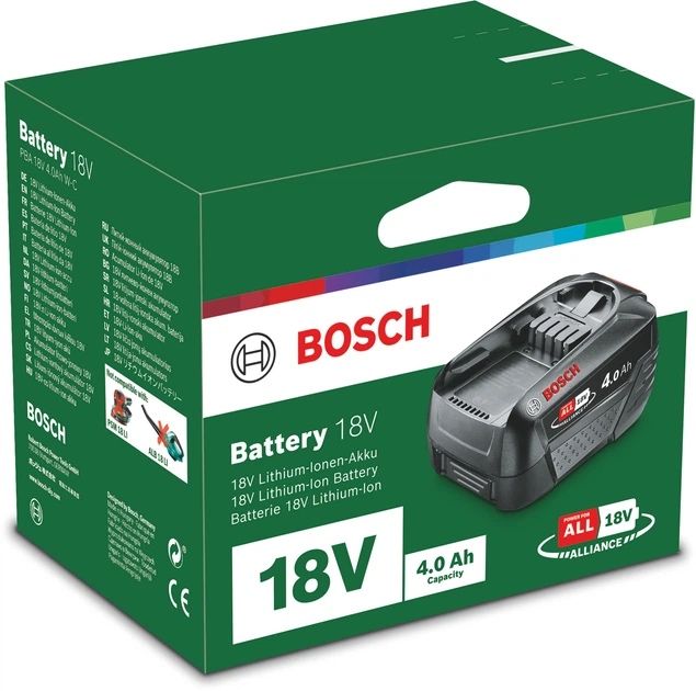 Акумуляторна батарея Bosch PBA 18V 4.0Ah