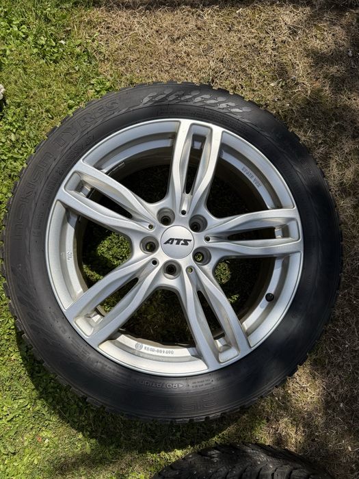 Koła 5x108 R18 Opony zimowe z kolcami 215/55